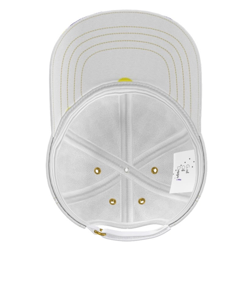 Limited Edition G.O.D! White Crown On Crown Cap