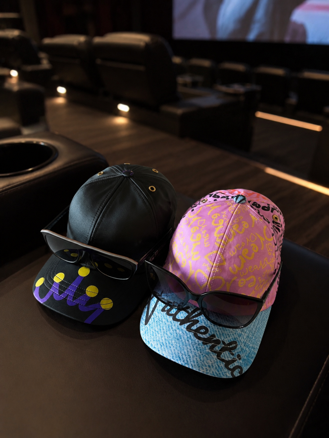G.O.D! Blue Denim Collage Motif Cap