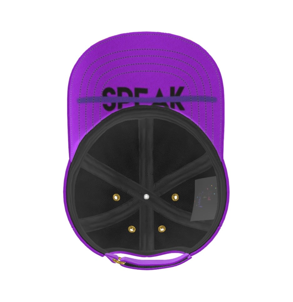 Limited Edition G.O.D! Magenta Silk “Speak No Evil” Cap