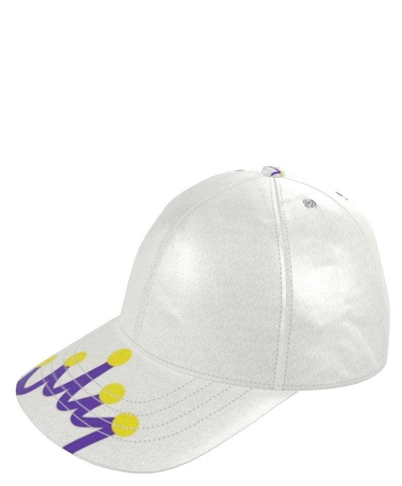 Limited Edition G.O.D! White Silk JCMKing Cap