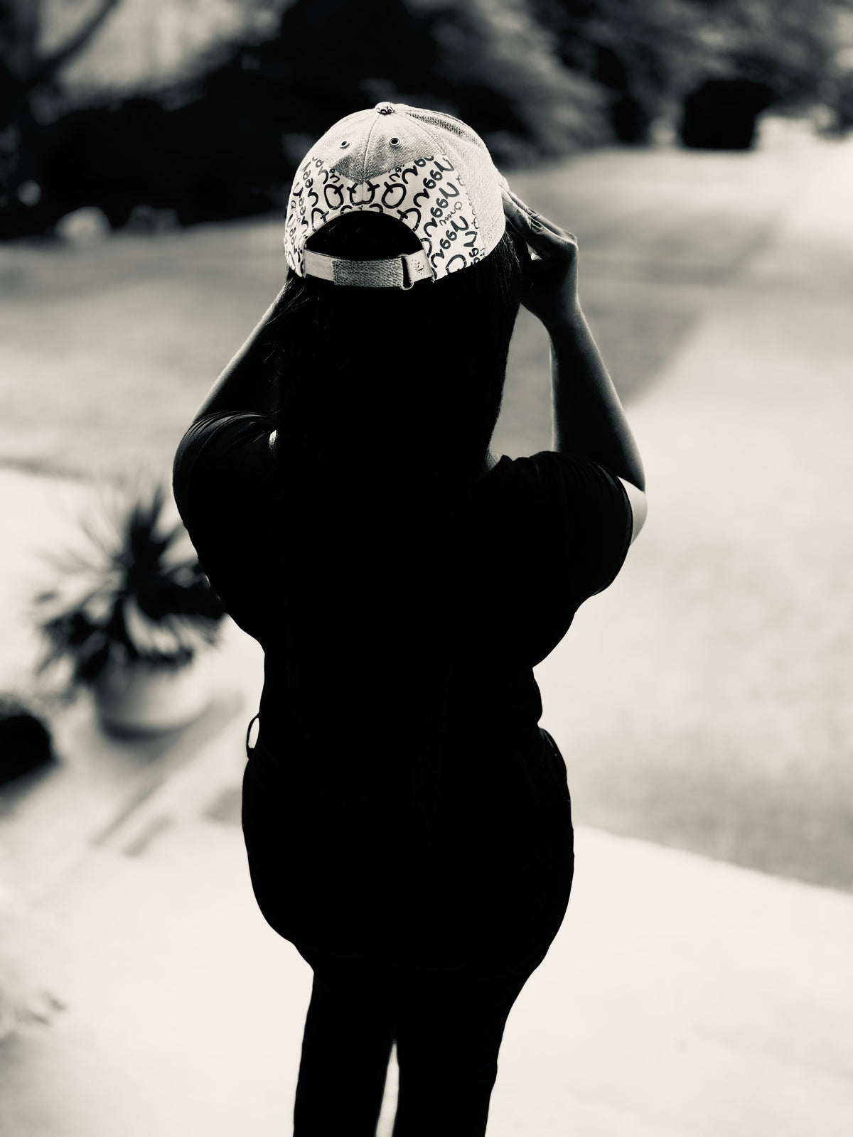 G.O.D! Denim Queen Motif Cap