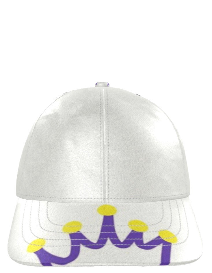 Limited Edition G.O.D! White Silk JCMKing Cap
