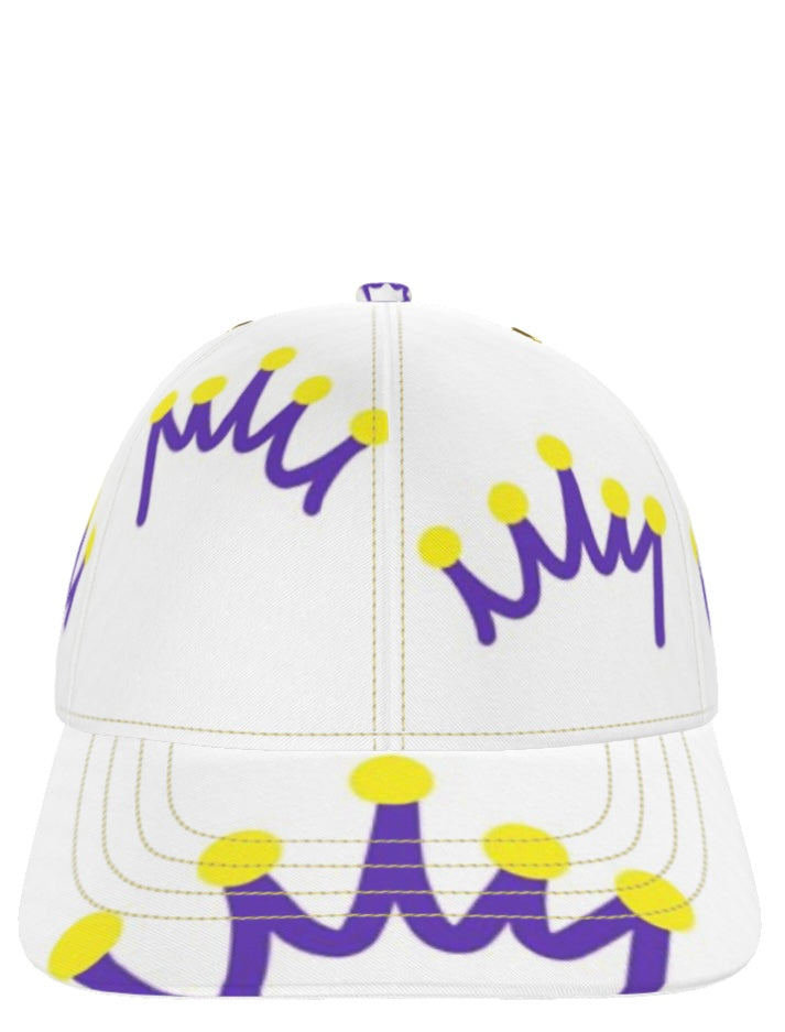Limited Edition G.O.D! White Crown On Crown Cap